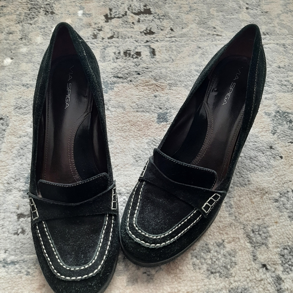 Via Spiga Wedges in black